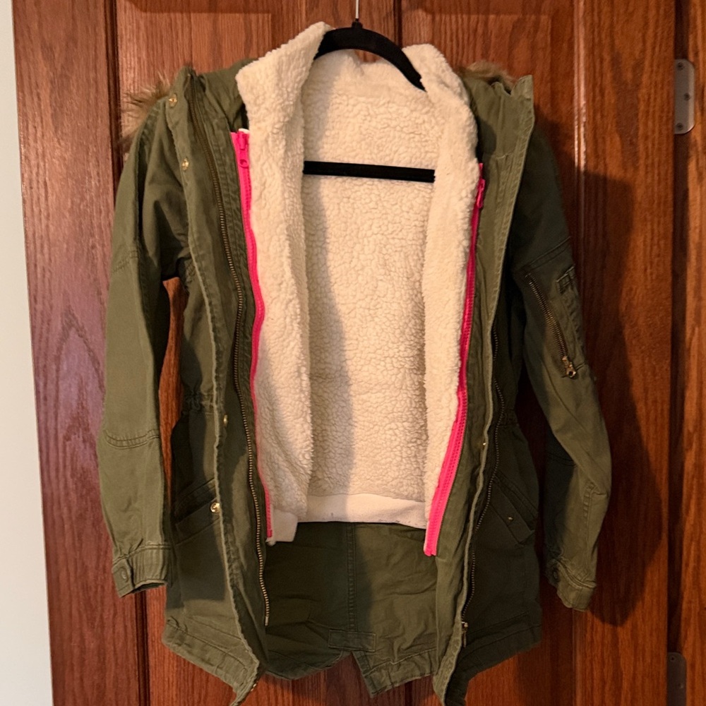 Gap Kids 3-in-1 Jacket with Detachable Sherpa Vest | [Color] | Size L (10/12)